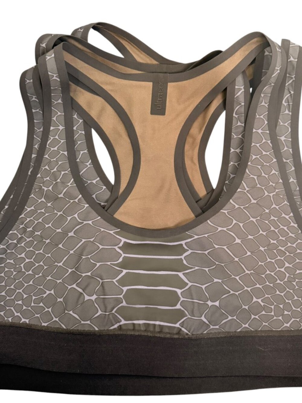 🐍 Ultracor Terrain Python Print Sports Bra — Multiple sizes
